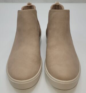 Ryka Women's Viv Slip On Water Repellent Boot Warm Taupe Size 9M